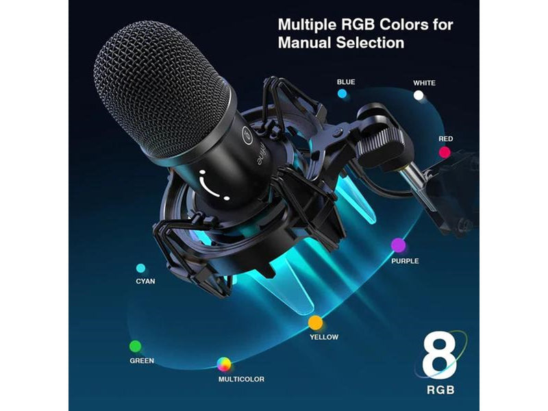 Fifine K651 USB Microphone Bundle