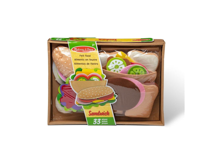 Melissa & Doug Felt Food play Sandwich set