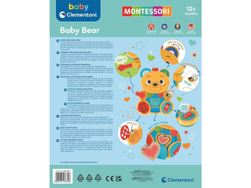 Clementoni Montessori Baby Bear