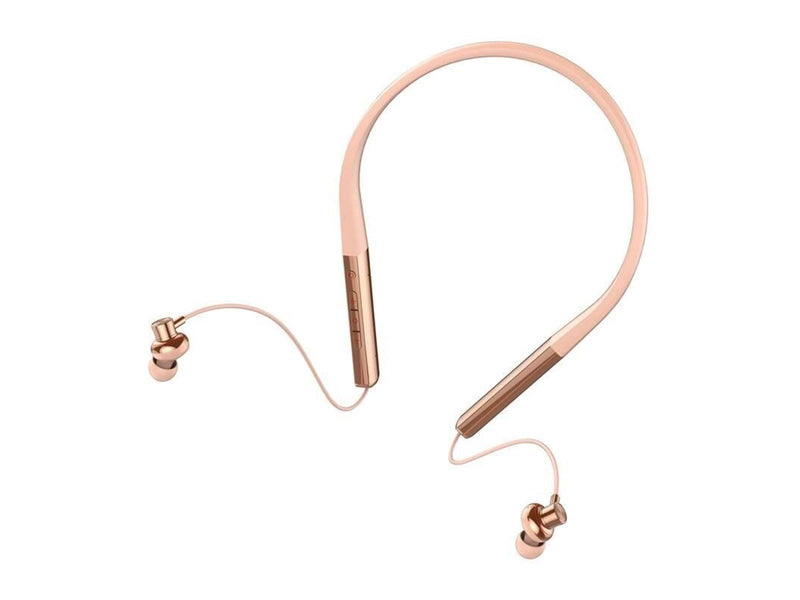 LDNIO N01 wireless neckband headphones (rose gold)