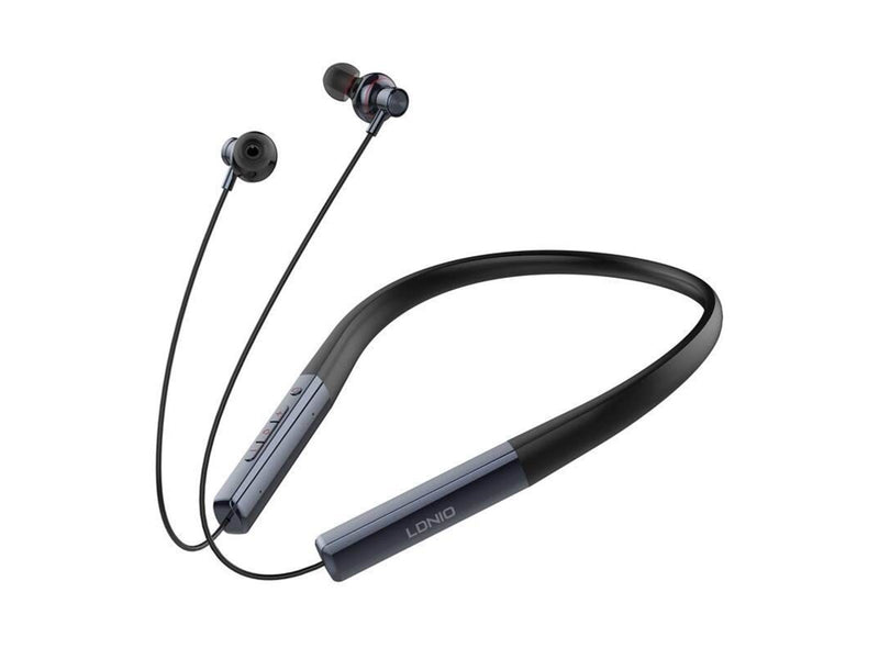LDNIO N01 wireless neckband headphones (dark blue)