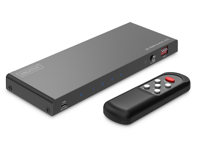 DIGITUS DS-55335 - 8K HDMI Switch 4x1