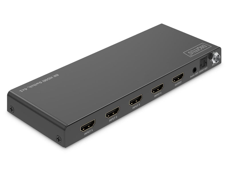 DIGITUS DS-55335 - 8K HDMI Switch 4x1
