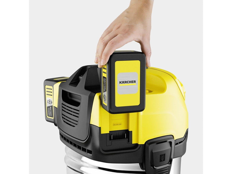 Kärcher Staubsauger WD 4-18 S Dual Battery Set V-20/22