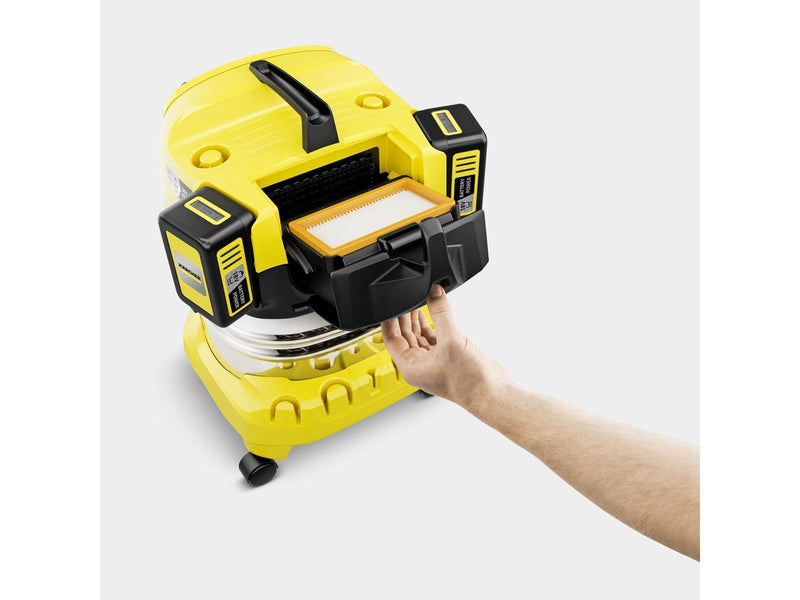 Kärcher Staubsauger WD 4-18 S Dual Battery Set V-20/22