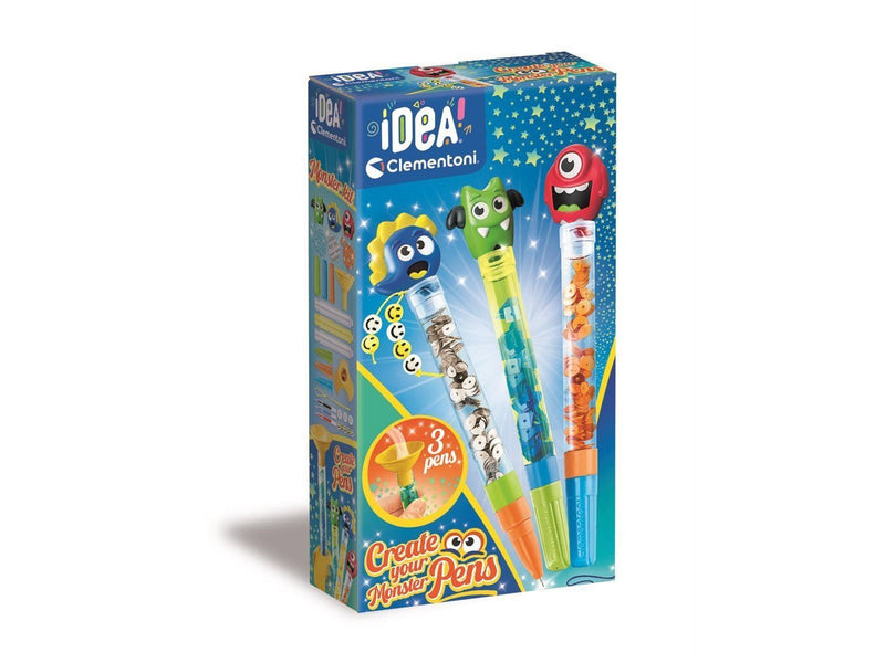 Clementoni Create Your Pens 3-Pack Monster