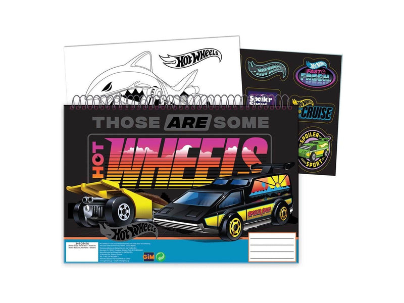 Hot Wheels Drawing Pad 40 Sheets