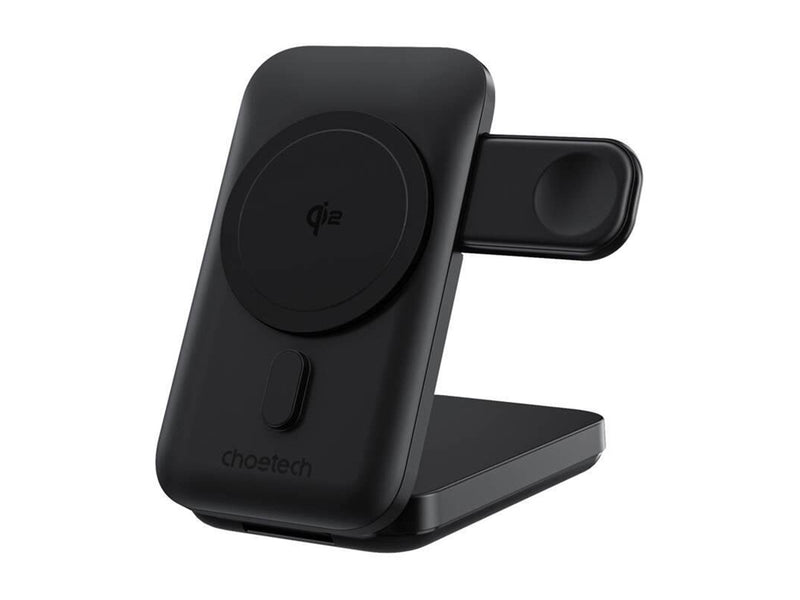 Choetech 3in1 Mag Charger Holder B750 10000mAh Qi2 (Black)