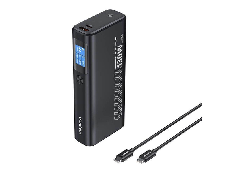 Choetech Power Bank B702 20000mAh PD100W 2C1A (Grey) Powerbank (Akku) - Grau - 20000 mAh