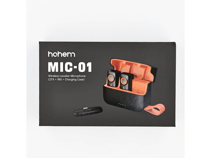 Hohem Microphone MIC-01 2TX 1RX with Chargecase USB-C