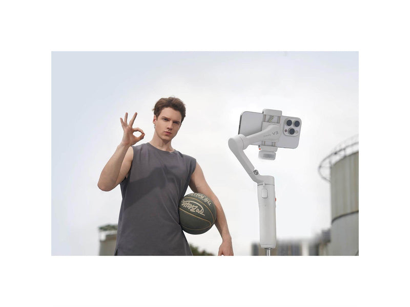 Hohem Smartphone Gimbal iSteady V3 White Kit with AI