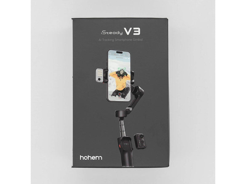 Hohem Smartphone Gimbal iSteady V3 Black Kit with AI