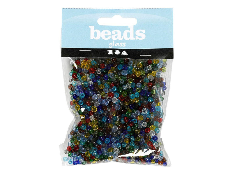 Creativ Company Seed Beads Transparent Glass 130 grams