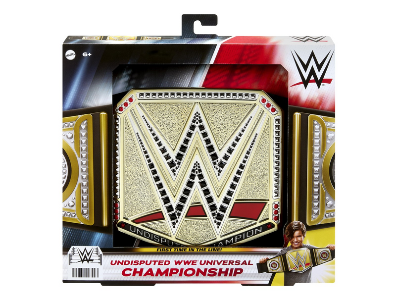 Mattel Undisputed WWE Universal Championship Title Belt