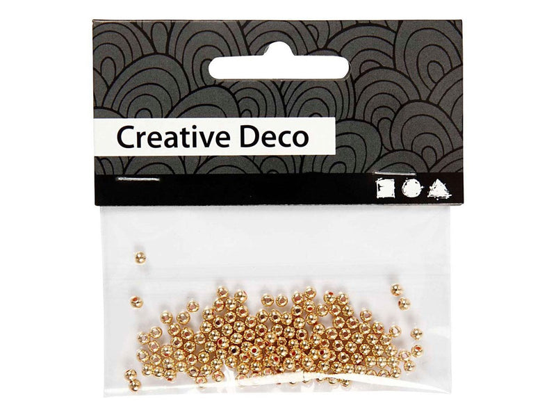 Creativ Company Beads Gold 150pcs.