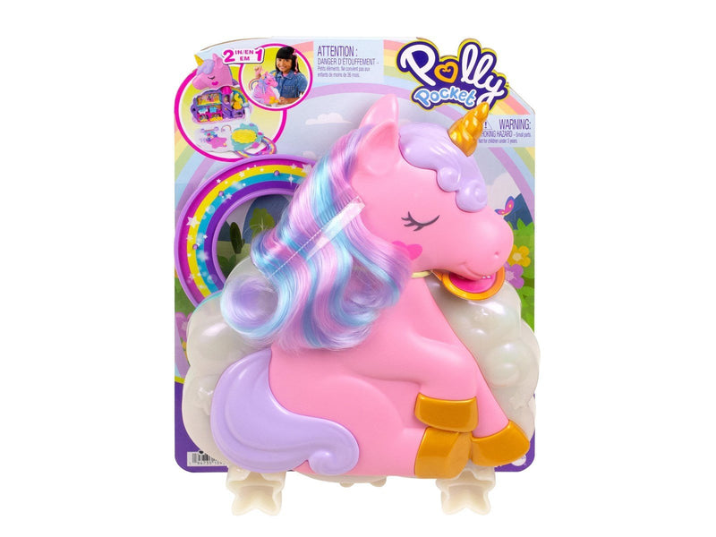 Polly Pocket Rainbow Unicorn Salon