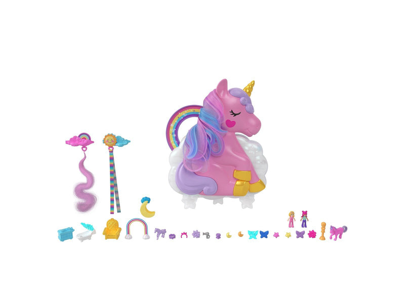 Polly Pocket Rainbow Unicorn Salon