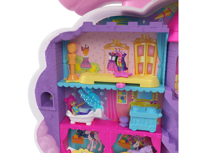Polly Pocket Rainbow Unicorn Salon