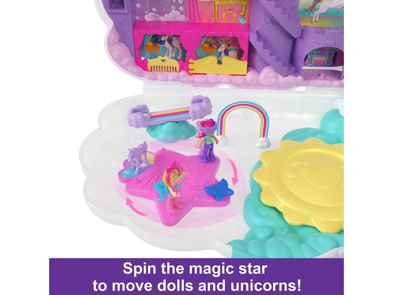 Polly Pocket Rainbow Unicorn Salon