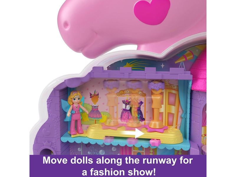 Polly Pocket Rainbow Unicorn Salon