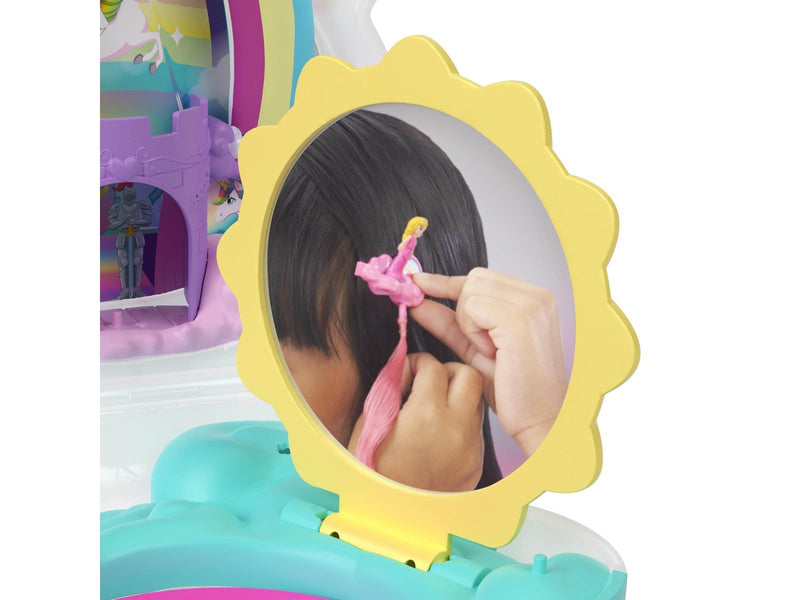 Polly Pocket Rainbow Unicorn Salon
