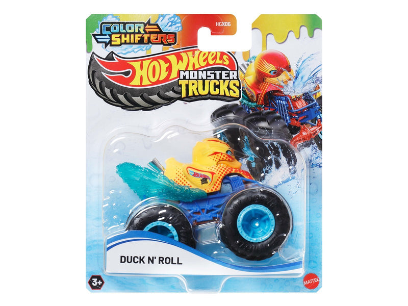 Hot Wheels Monster Trucks Colour Shiffters Duck N' Roll
