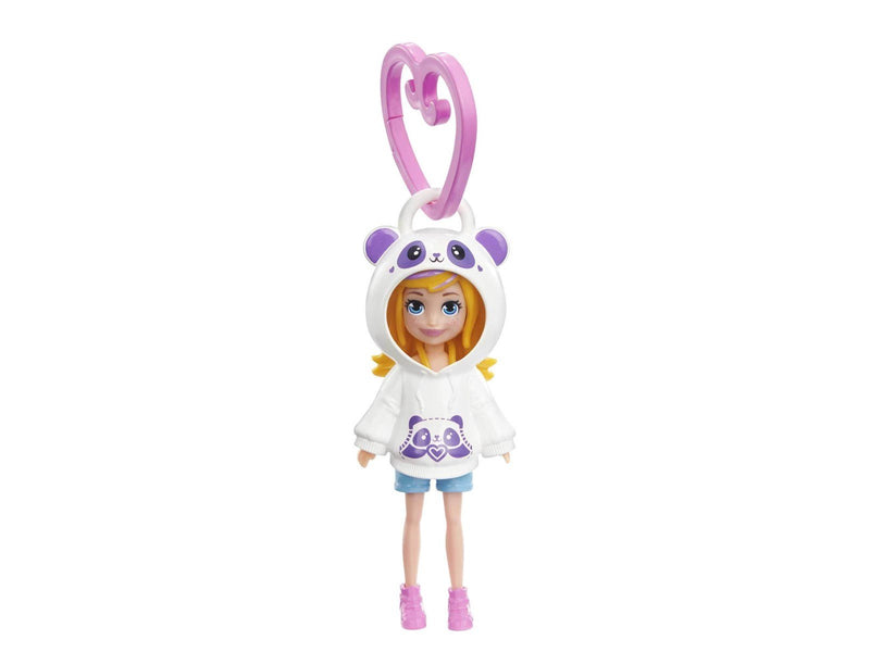 Polly Pocket Panda Clip Doll