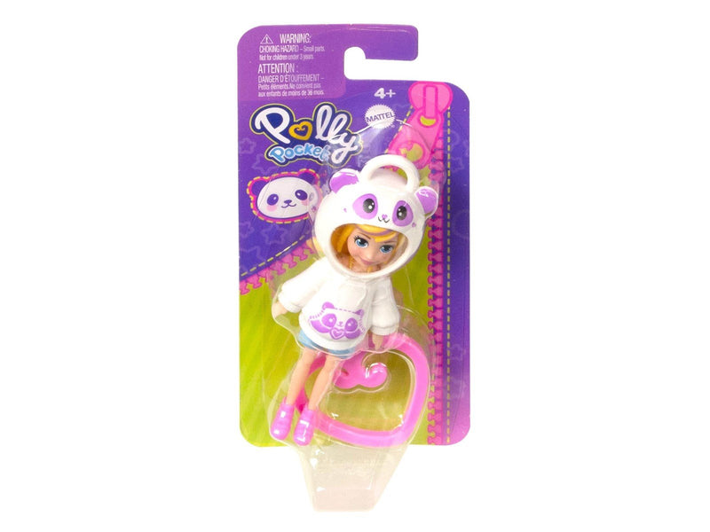 Polly Pocket Panda Clip Doll