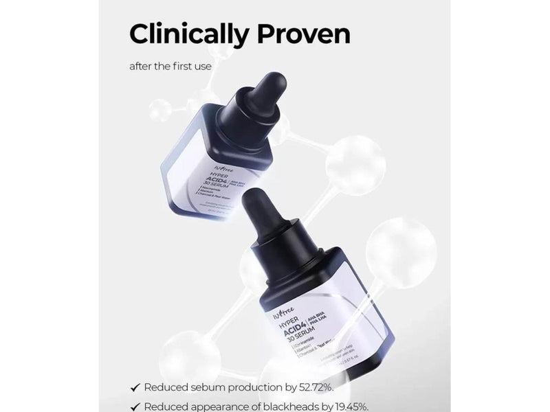 ISNTREE Hyper Acid 4 AHA BHA PHA LHA 30 Serum