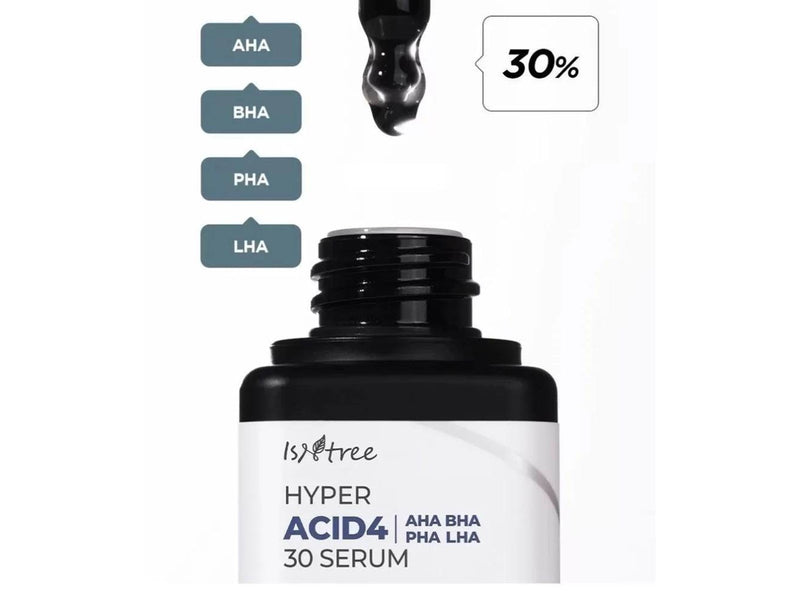 ISNTREE Hyper Acid 4 AHA BHA PHA LHA 30 Serum