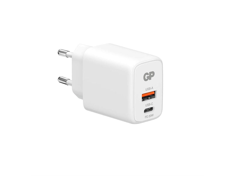 GP Charger WM2B PD 20W USB-A + USB-C