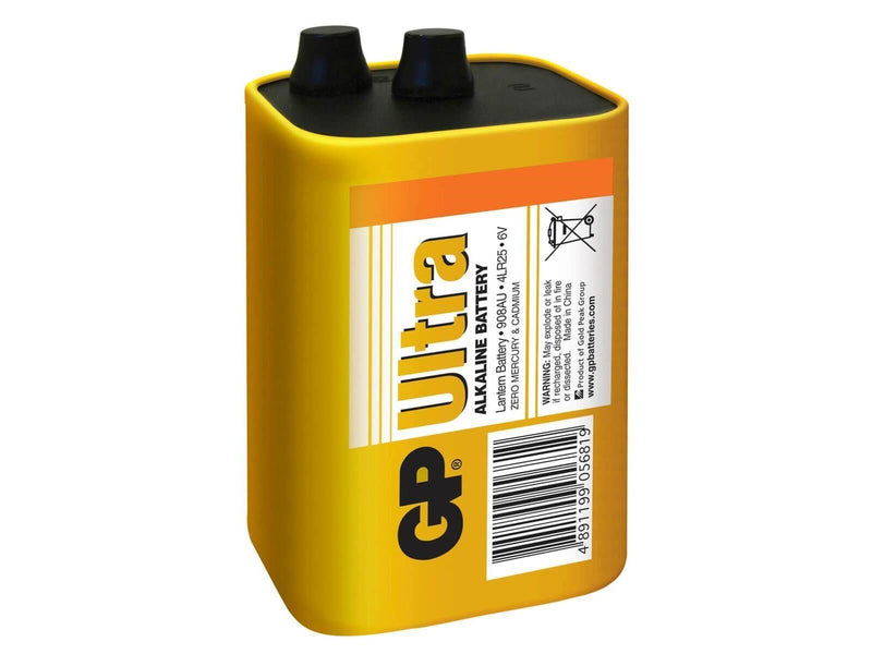GP Alkaline Battery 4LR25/908AU 6V 1-Pack