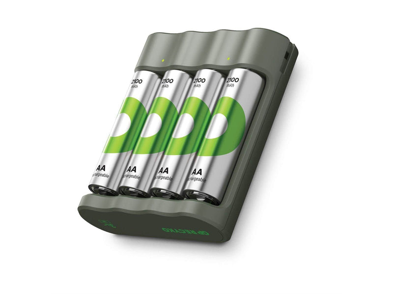 GP Battery Charger Everyday B441 with 4xAA 2100mAh