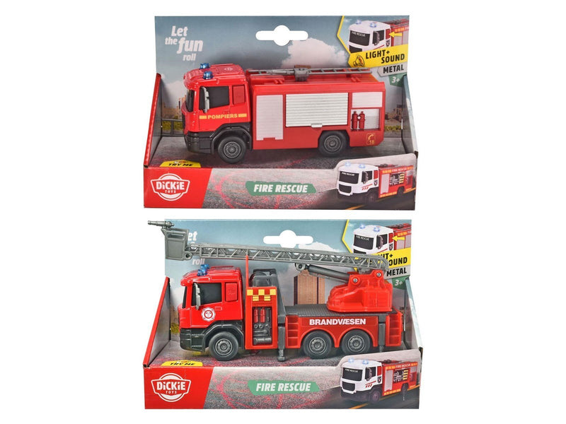 Dickie Fire Truck Metal