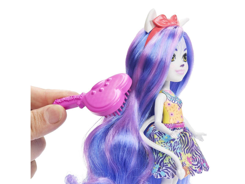 Enchantimals Glam Party Zamirah Zebra & Grainy Doll
