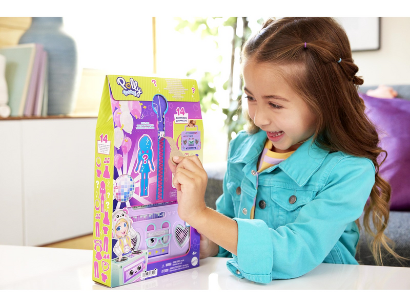 Polly Pocket Disco Dance Fashion Reveal Playset