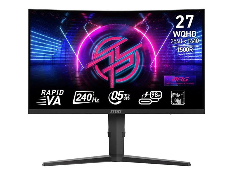 27" MSI MPG 275CQRXF - LED monitor - curved - 27" - HDR