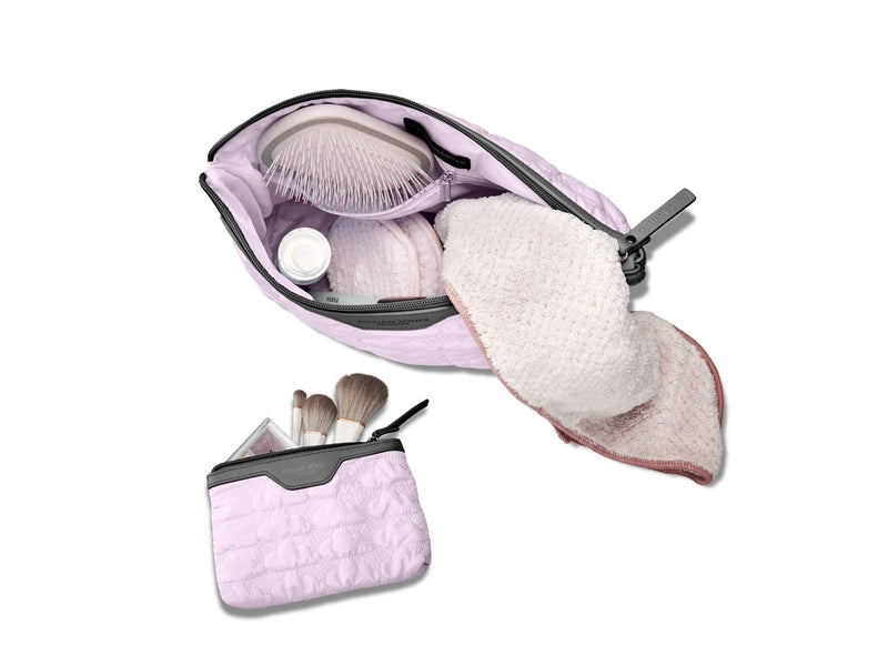 Gillian Jones Urban Travel 2-Piece Set - Purple Hearts