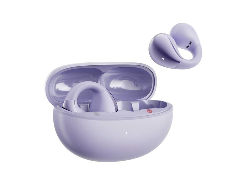 QCY Crossky Clip T33 headphones (purple)