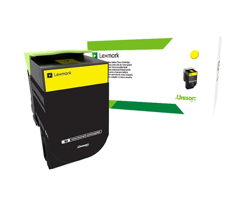 Lexmark Original Toner Standard Variante - CS/CX417 gelb 3500 Seiten (71B0H40)