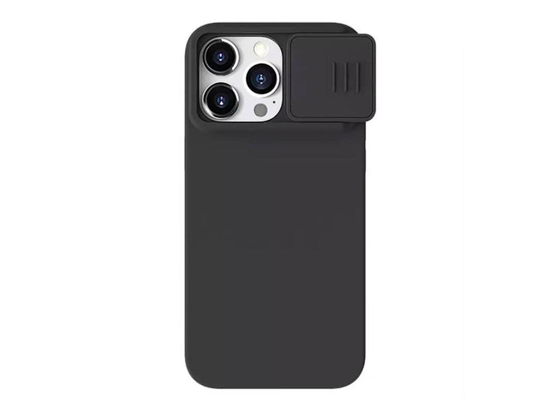Nillkin CamShield Silky Silicone Case for iPhone 15 Pro (Black)