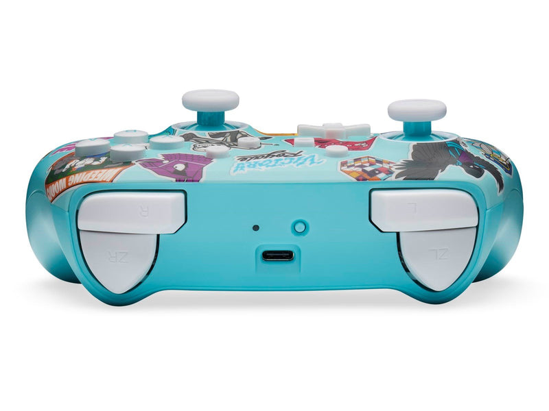 PowerA Enhanced Wireless Controller for Nintendo Switch - Fortnite Sticker Mania - Controller