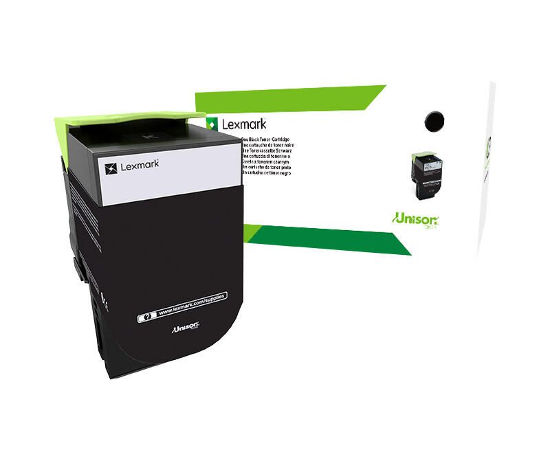 Lexmark Original Toner Standard Variante - CS/CX schwarz 8.000 Seiten (71B0X10)