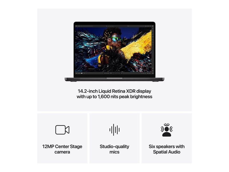 Apple MacBook Pro - 14.2" -  M4 Pro - 24 GB RAM - 1 TB SSD - German