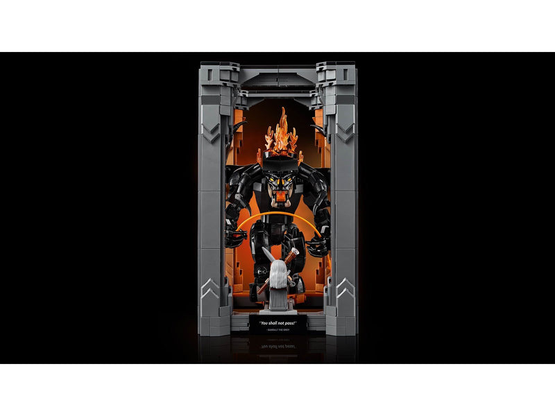 LEGO Icons 10367 Der Herr der Ringe: Balrog™ Bücherstütze