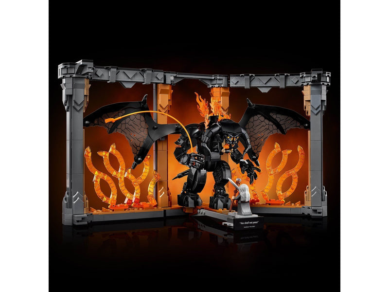 LEGO Icons 10367 Der Herr der Ringe: Balrog™ Bücherstütze
