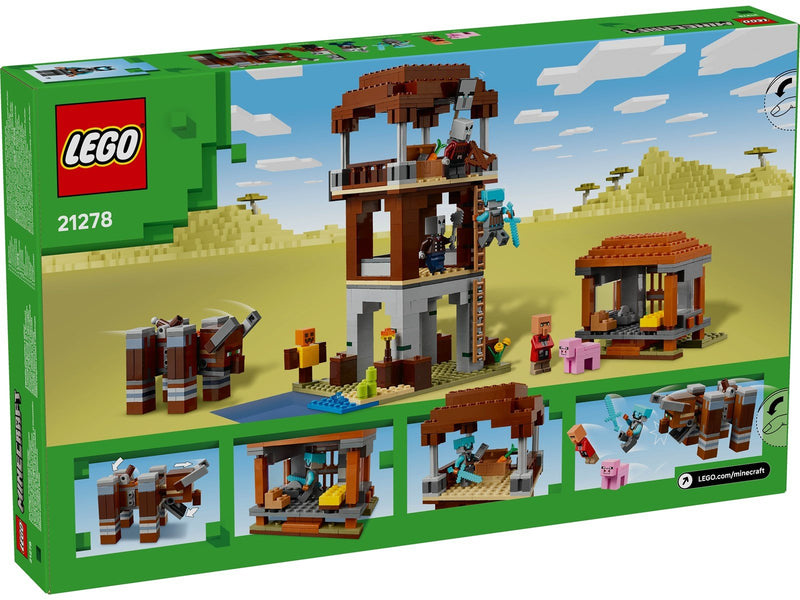 LEGO Minecraft 21278 Ein Verwüster am Plünderer-Außenposten