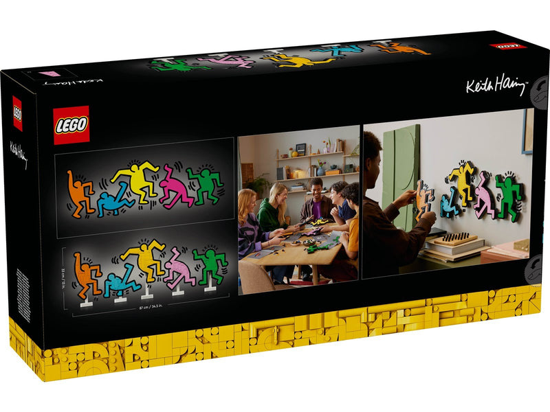 LEGO Art 31216 Keith Haring – Tanzende Figuren