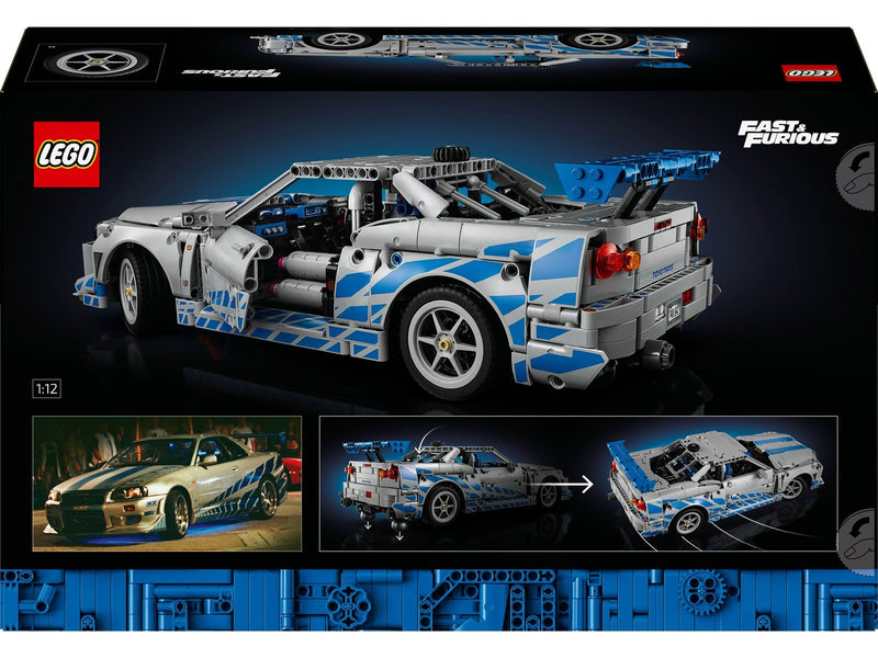 LEGO Technic 42210 2 Fast 2 Furious Nissan Skyline GT-R (R34) Flitzer