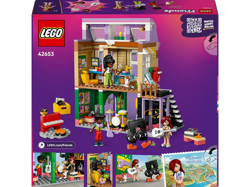 LEGO Friends 42653 Musikladen & Wohnung